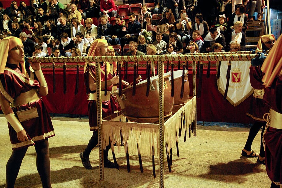 Lorca, Holy Week, Parade, Egyptians, music, musical instrument HD wallpaper