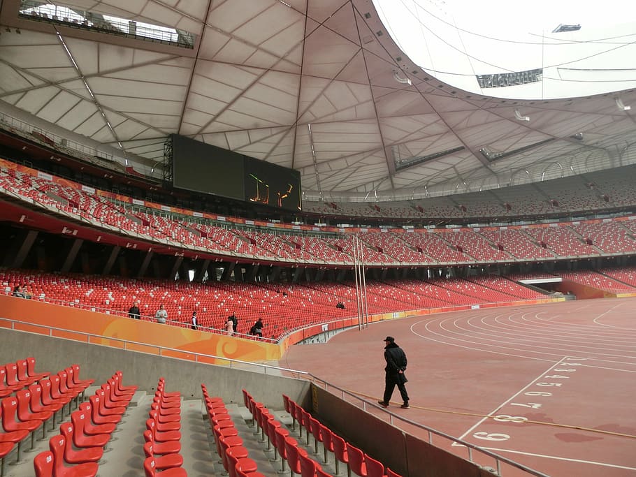 china, beijing, stadium, olympia, sport, empty, athletics, 2010