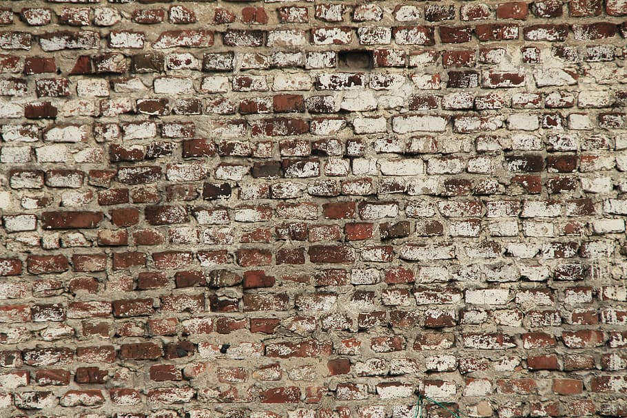 brown and white concrete wall, background, walls, stone wall HD wallpaper