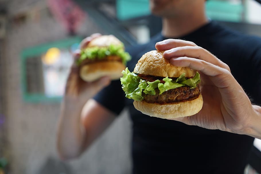 bread, food, sandwich, healthy, blur, bun, burger, close-up, crispy HD wallpaper