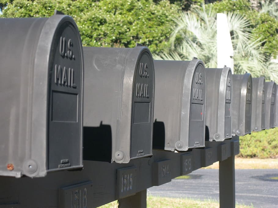 Mailbox, Post, Box, Communication, postal, delivery, letterbox