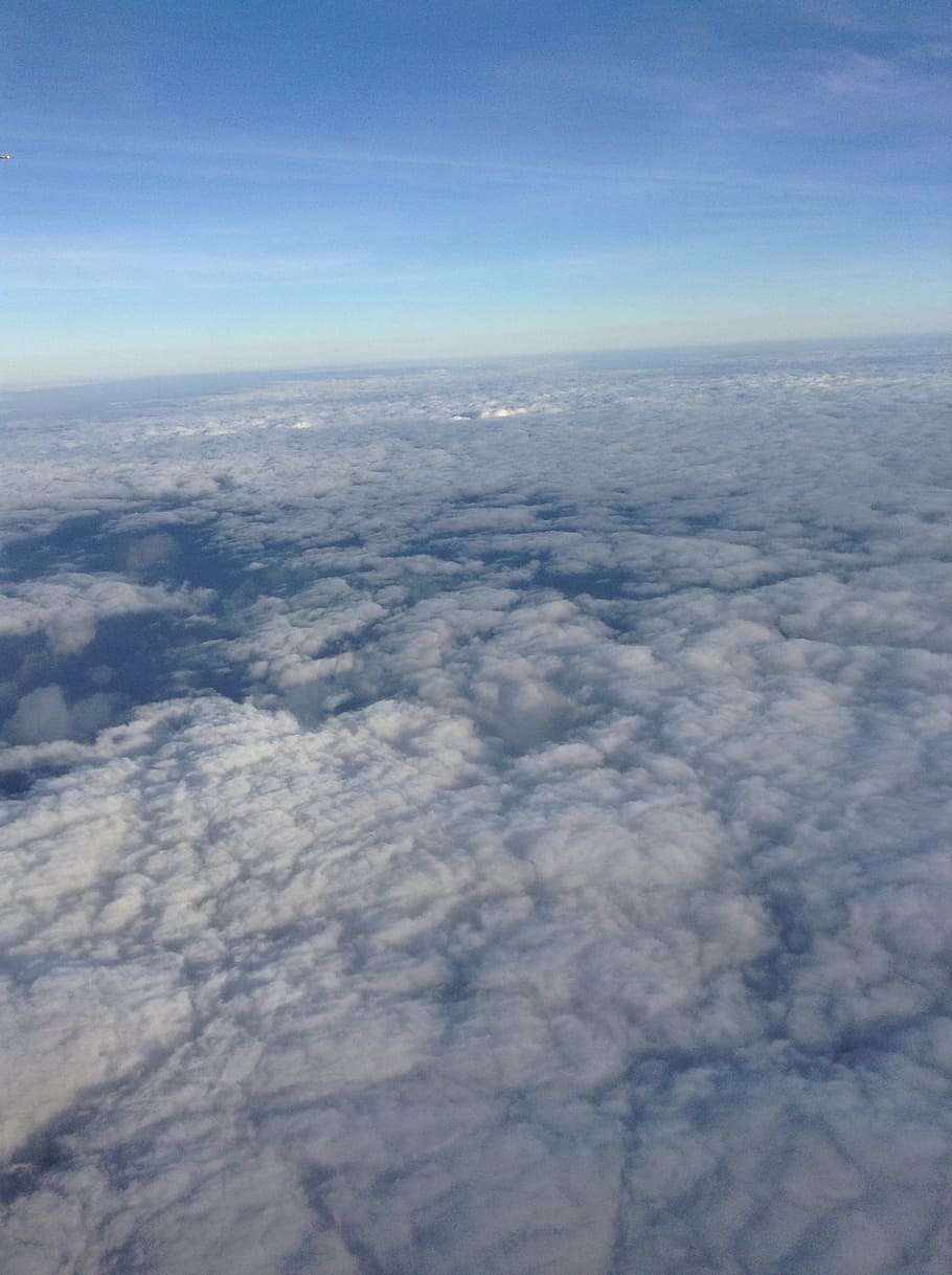 clouds, the sky above, stratosphere, cloud - sky, scenics - nature HD wallpaper
