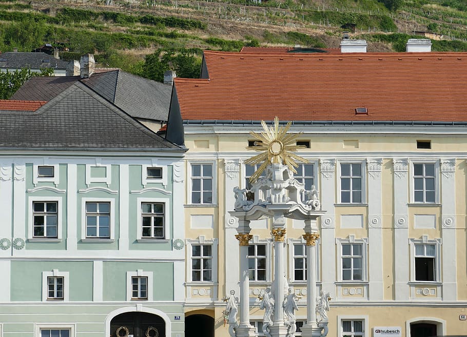 Krems, Austria, Wachau, Danube, River, river cruise, ship, facade, HD wallpaper
