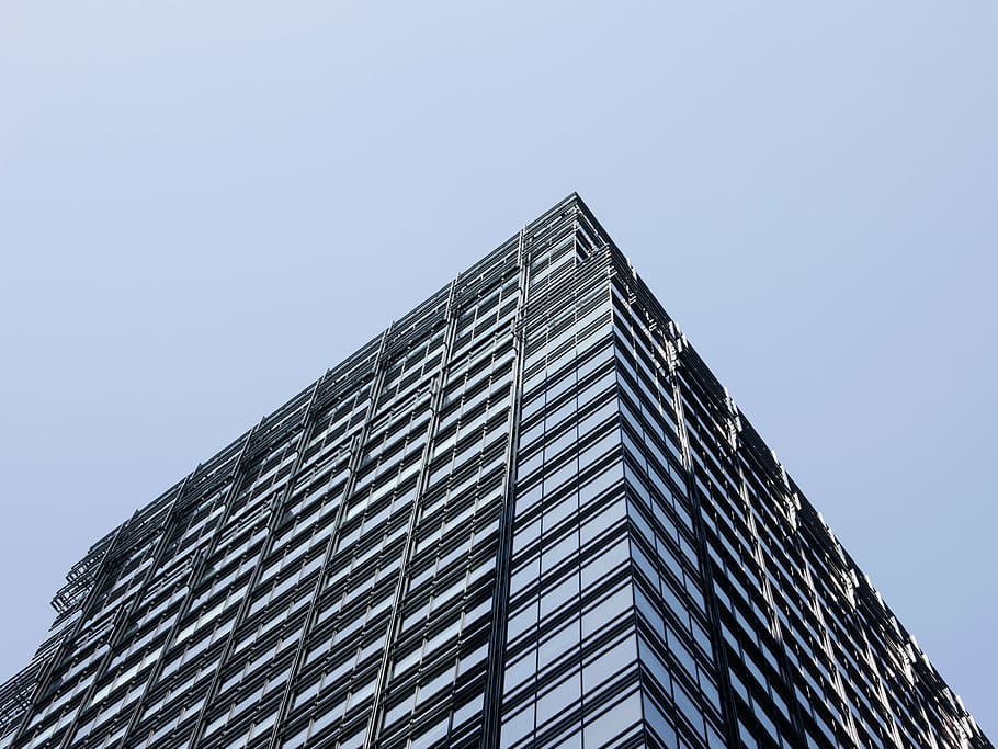 low angle photography of high-rise building, architecture, infrastructure HD wallpaper
