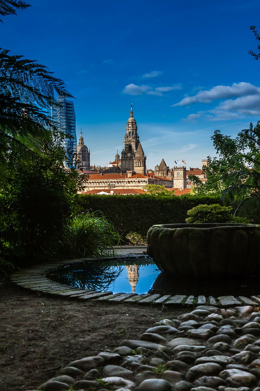 st james, cathedral, architecture, built structure, water, building exterior HD wallpaper
