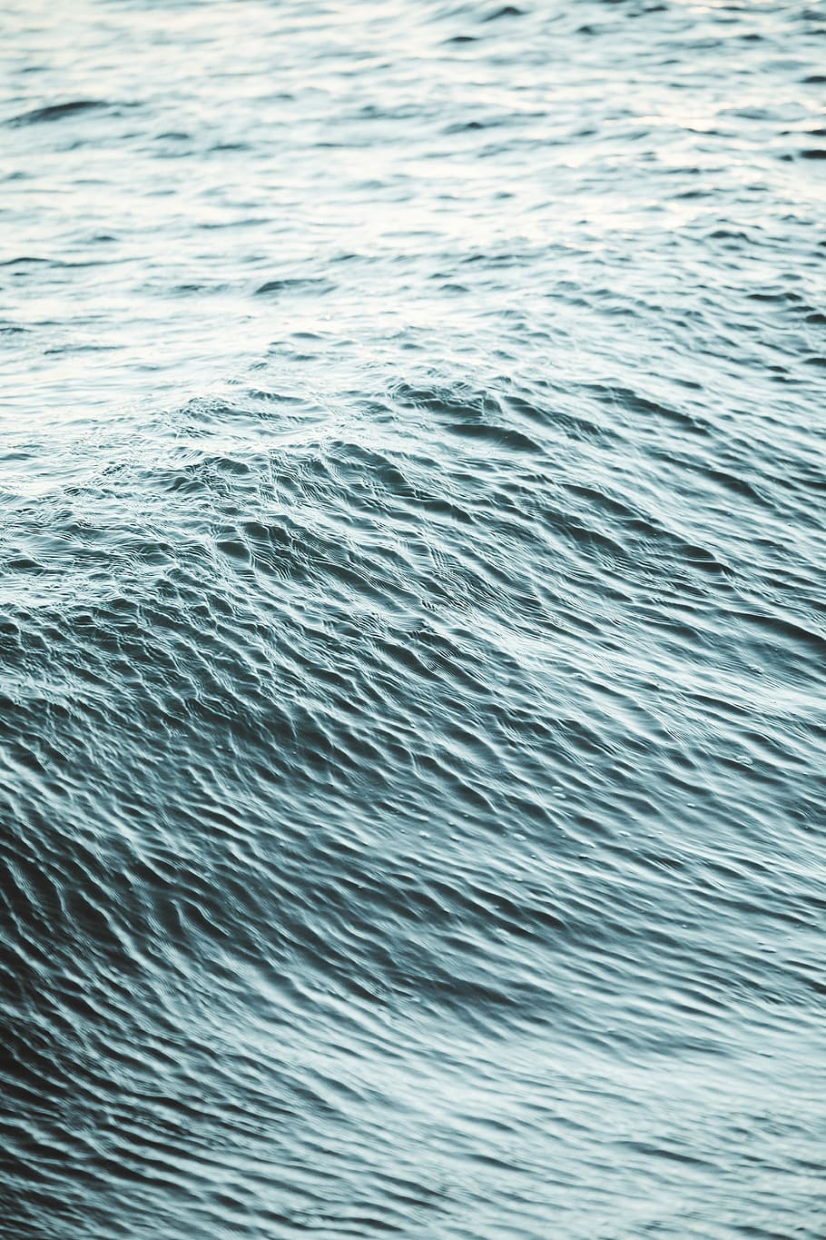 body of water, wave, sea, ocean, ripple, texture, calm, serene, HD wallpaper