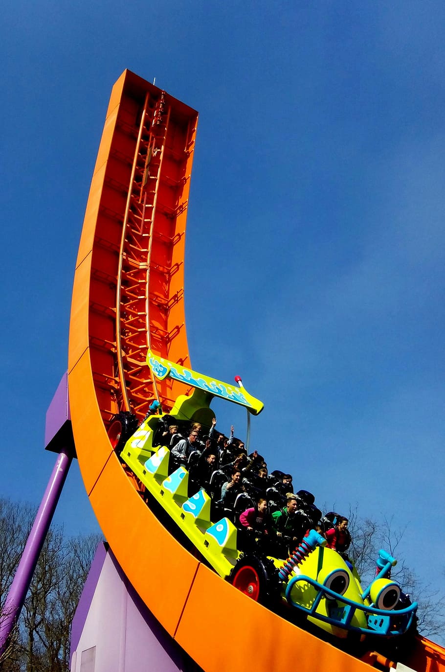 coaster, thrill, fun, joy, laugh, speed, rollercoaster, excitement HD wallpaper