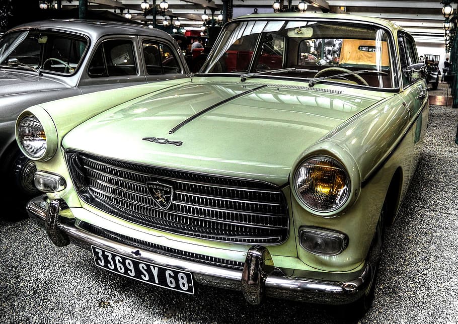 Peugeot, 404, Old Car, Classic, old-fashioned, vintage car