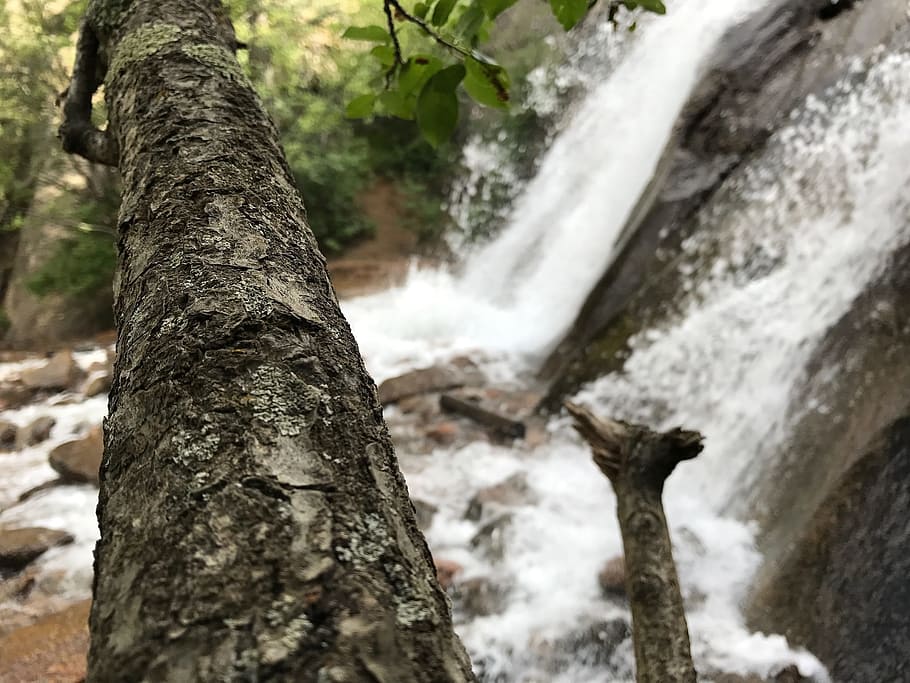 River, Trail, Nature, Outdoor, summer, mountain, water, forest HD wallpaper