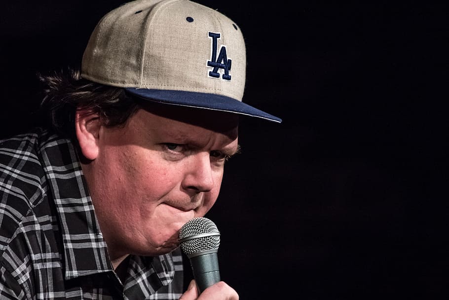 Comedian, Face, Performance, Comic, portrait, headshot, people HD wallpaper