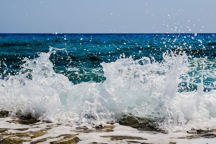 Splash, Spray, Foam, Drops, Bubbles, water, liquid, motion HD wallpaper