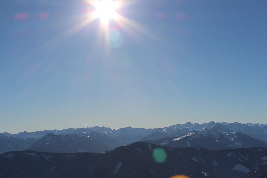 HD wallpaper: mountains, austria, alpine, salzburg, werfenweng, snow ...