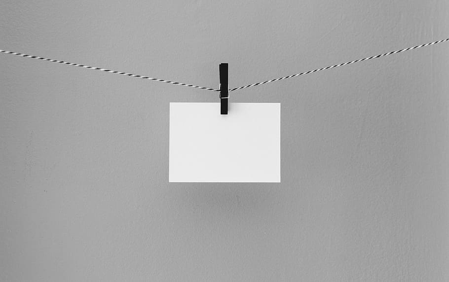 black and white, wall, paper, envelope, copy space, blank, communication HD wallpaper