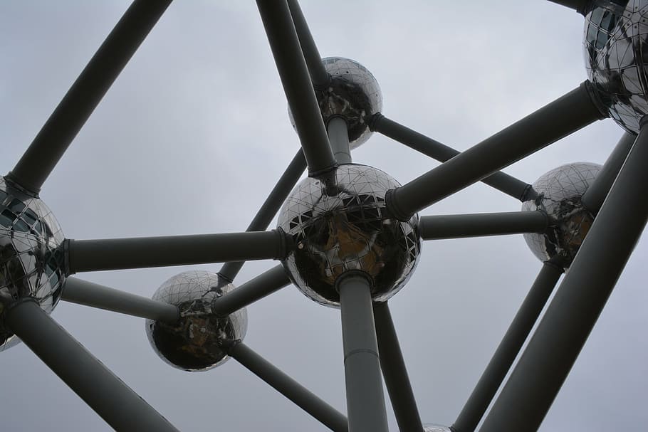 places, monuments, atomium, brussel, city, tourism, europe HD wallpaper