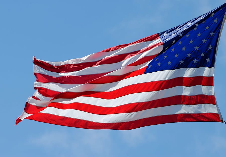 American flag waving 1080P, 2K, 4K, 5K HD wallpapers free download ...