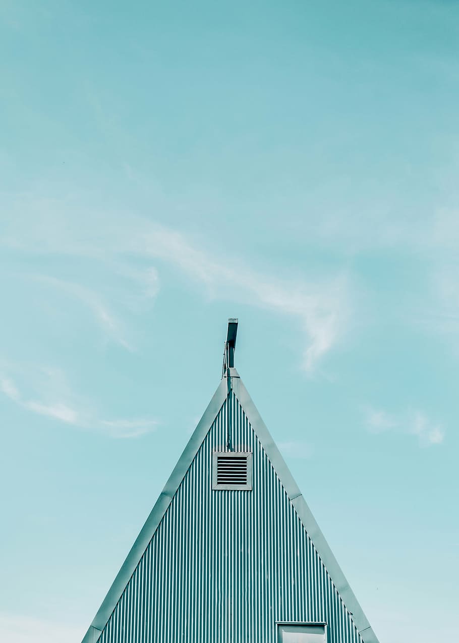 photography of gray shed, structure, architecture, warehouse HD wallpaper