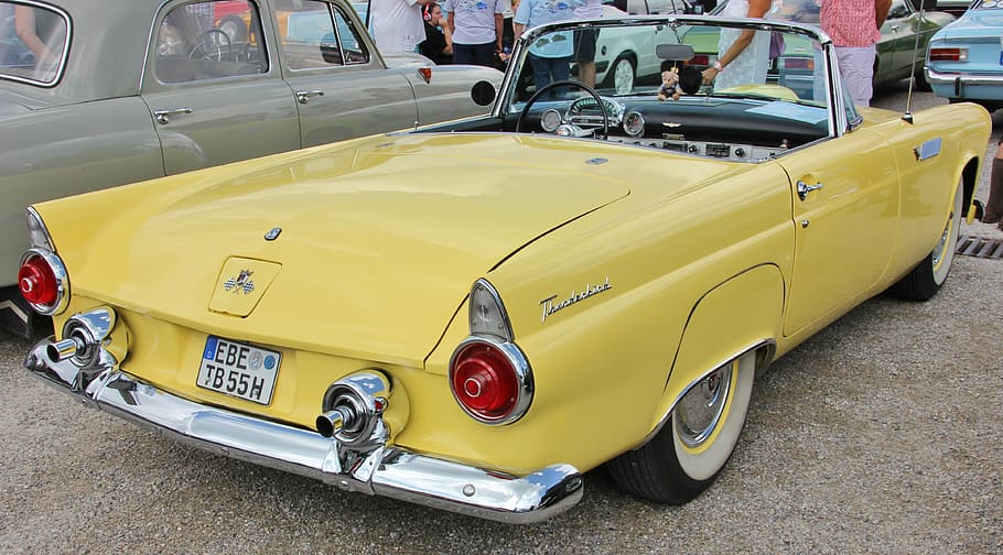 auto, vehicle, transport system, oldtimer, spotlight, automotive HD wallpaper