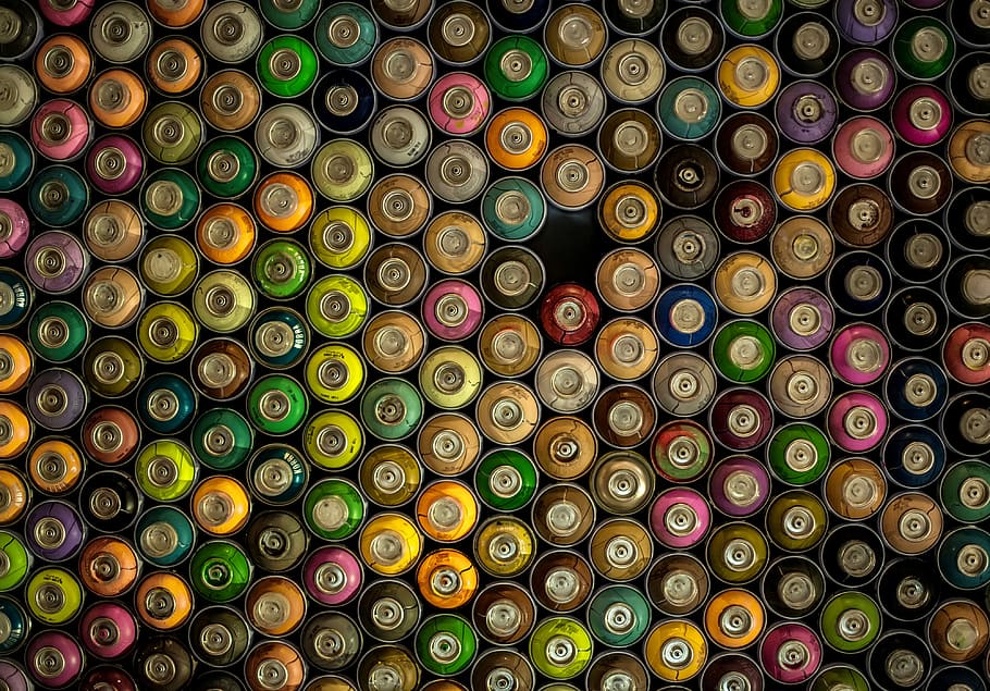 assorted-color wheel lot, assorted-color thread spool lot, pattern HD wallpaper