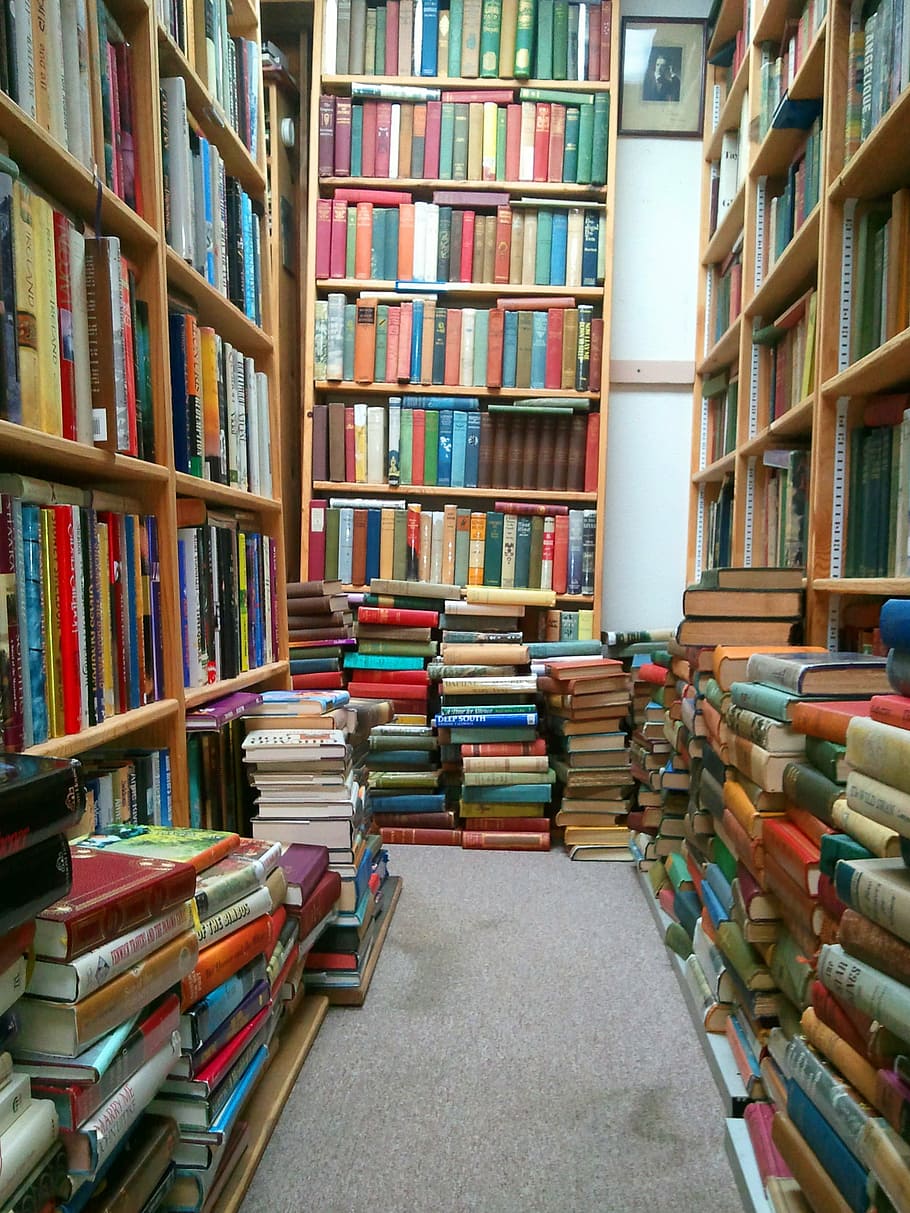 book lot, books, library, literature, learning, reading, knowledge HD wallpaper