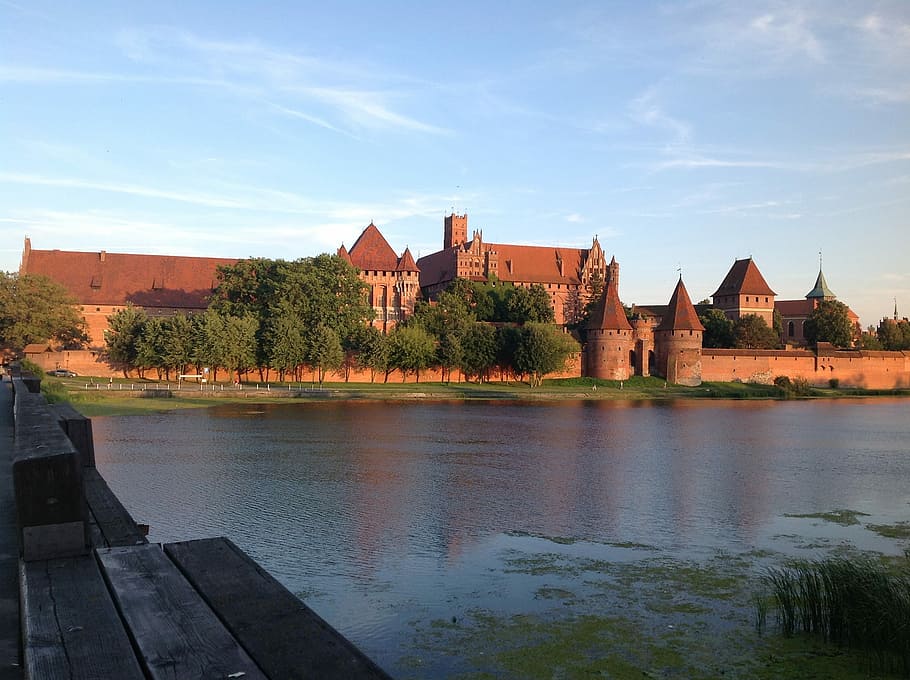 Malbork, Poland, Castle, Medieval, europe, old, historic, marienburg