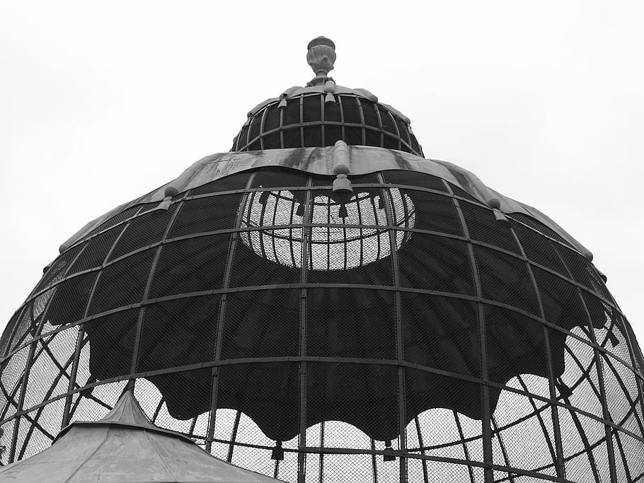 aviary, dome, cage, park, vienna, bird, architecture, low angle view HD wallpaper