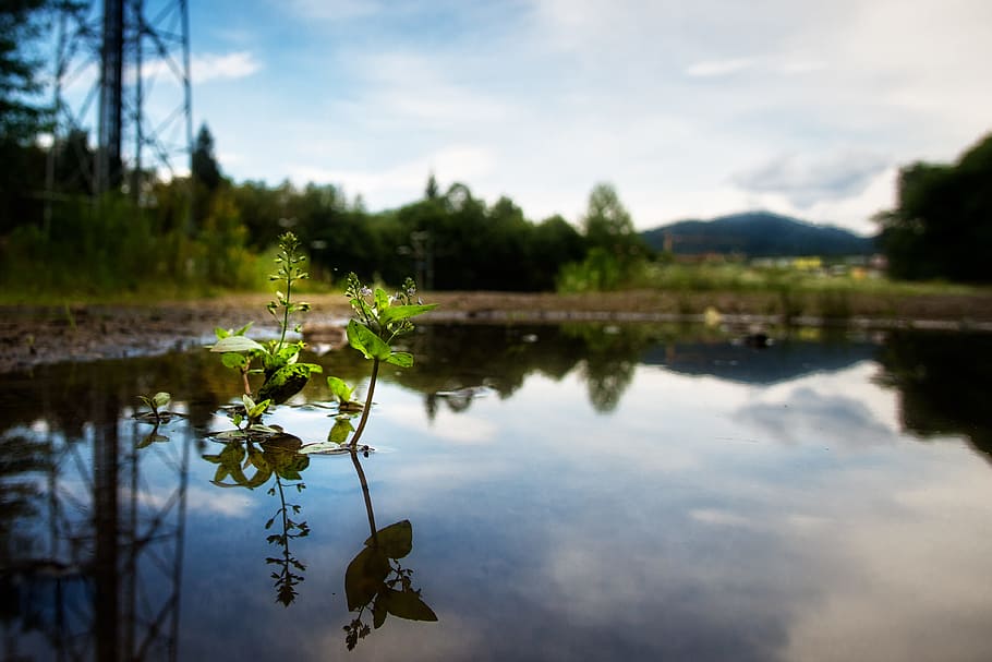 landscape, nature, sky, water, clouds, daylight, environment HD wallpaper