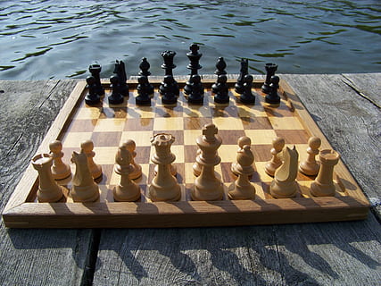 Chess, Pieces, Basic, Position, chess pieces, the basic position HD wallpaper