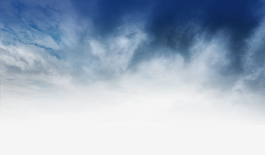cloudy sky during daytime, blue, cirrocumulus, nature, outdoor HD wallpaper