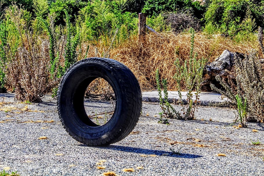 tire, rough, plants, texture, dirty, wheel, rubber, ground HD wallpaper