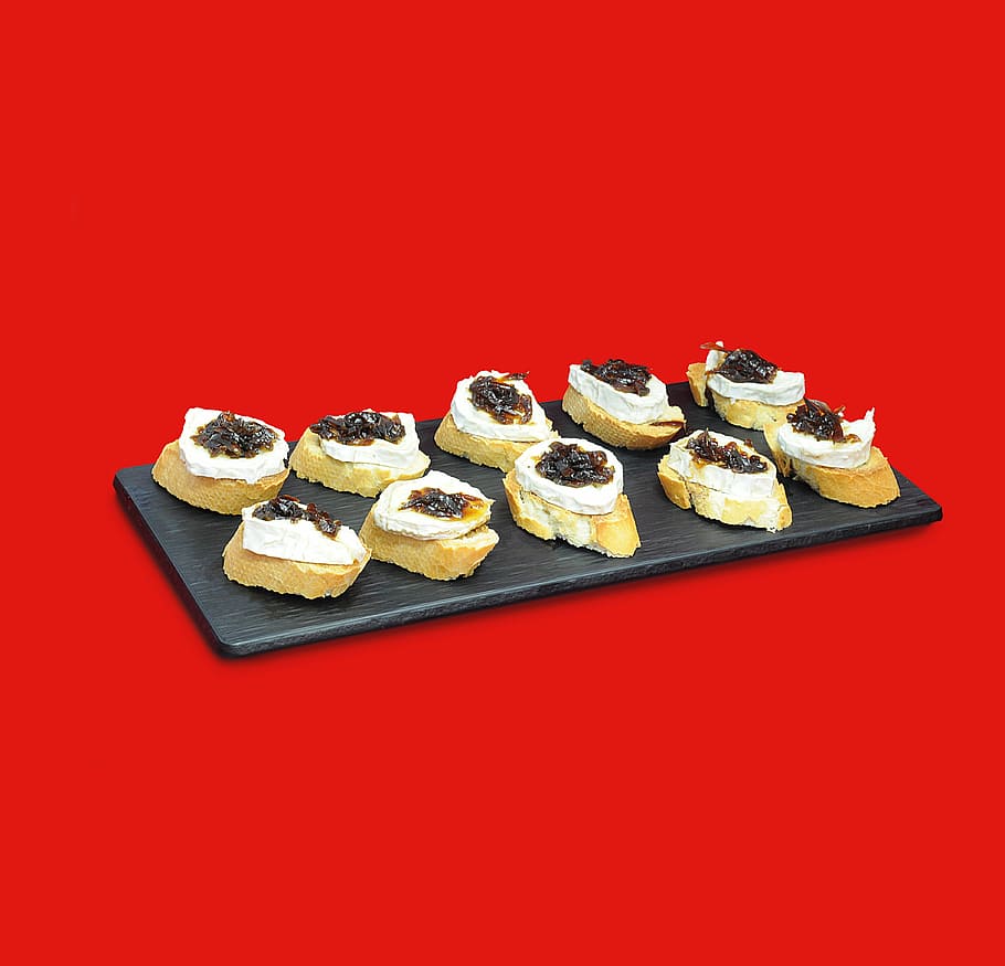 table, cheese, onion, couch, red, food and drink, sushi, red background HD wallpaper
