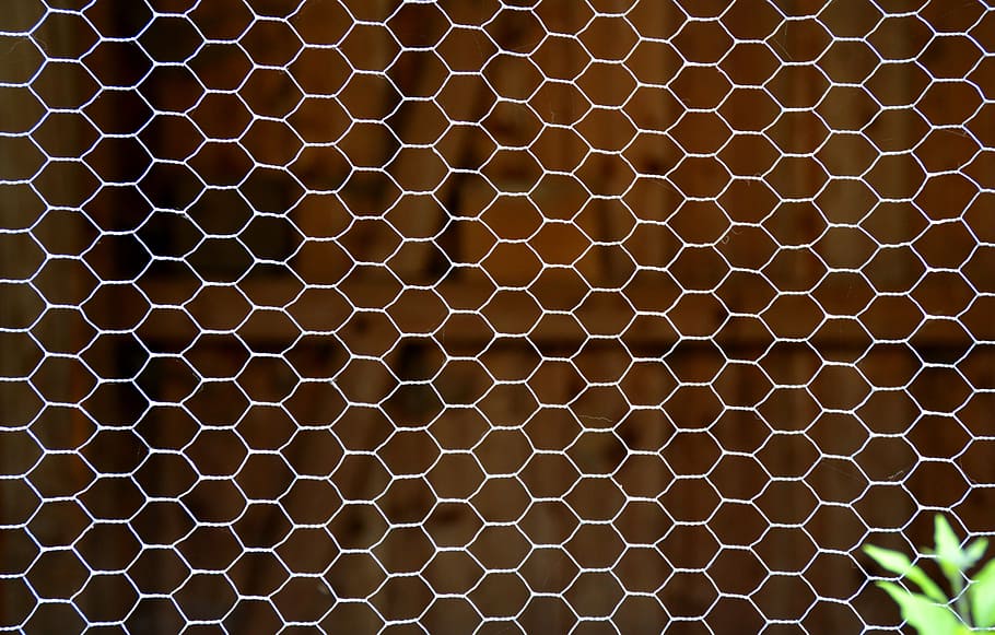 texture, wire, stall, rabbit hutch, grid, technical, reduced HD wallpaper
