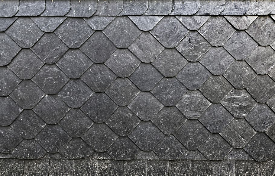 untitled, shingle, facade, slate, wall tiling, building, background HD wallpaper
