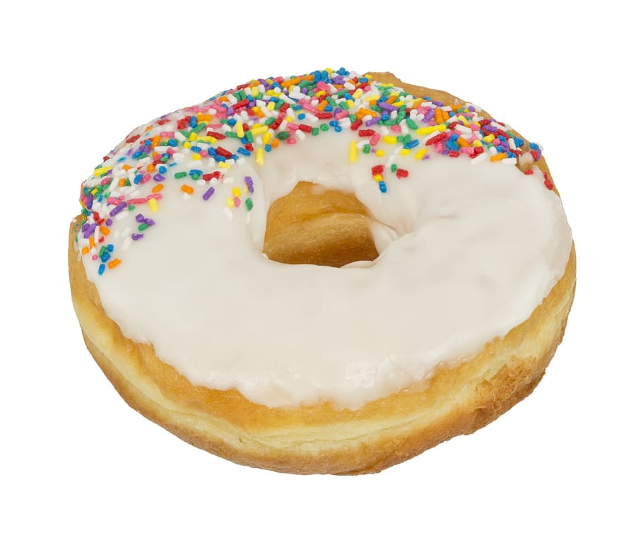 doughnut with toppings, Cake, Pastry, Sweet, Sugar, Unhealthy HD wallpaper