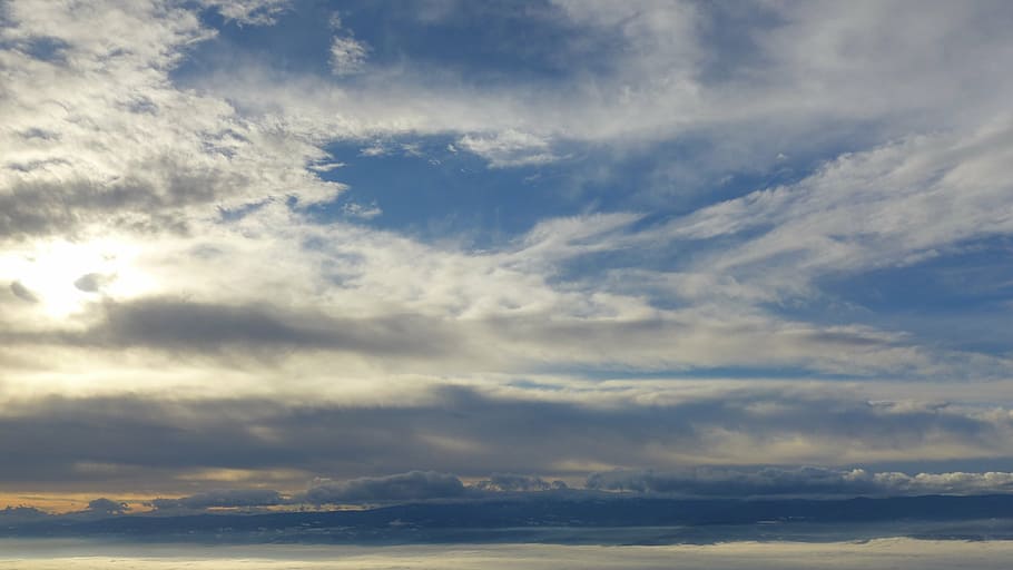 sky, clouds, context, sunlight, cloud - sky, beauty in nature HD wallpaper