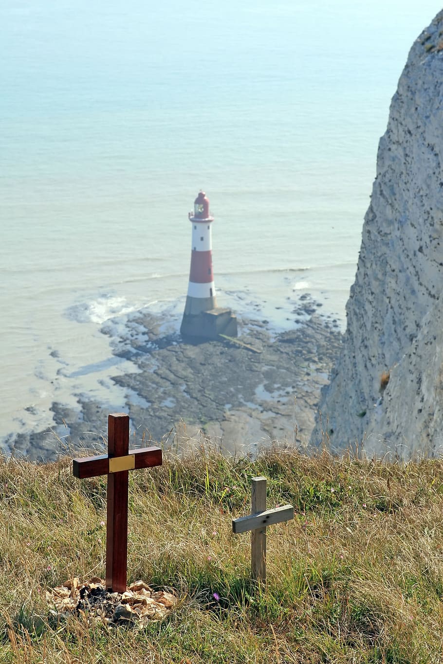 beach, beachy, beachyhead, blue, britain, british, chalk, cliff HD wallpaper