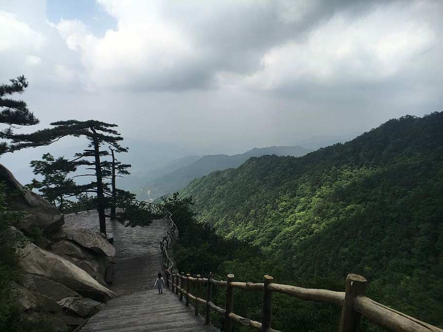 Scenery, Mountain, Cloud, the scenery, cloud - sky, scenics HD wallpaper
