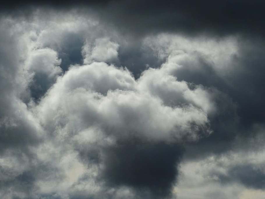 clouds, cloudiness, forward, weather, climate, sky, weather phenomenon HD wallpaper