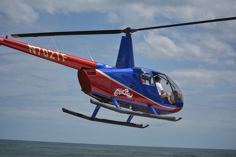 Helicopter, Fly, Blade, Flight, sky, aircraft, transport, transportation HD wallpaper