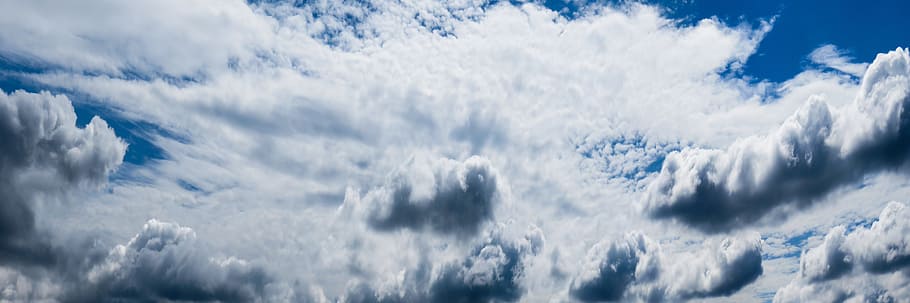 photo of cloudy daytime, nature, clouds, sky, clouds form, storm clouds HD wallpaper