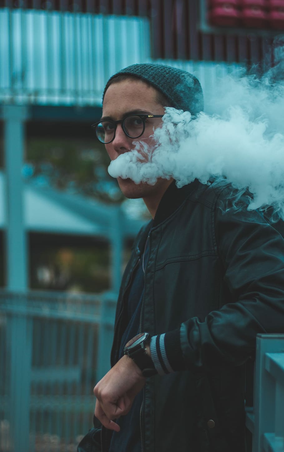HD wallpaper: man vaping smoke, man leaning while smoke coming out in his  mouth | Wallpaper Flare