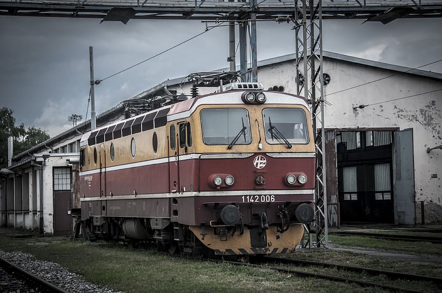 Vlak, Vinkovci, Train Station, railway, transportation, train - vehicle, HD wallpaper