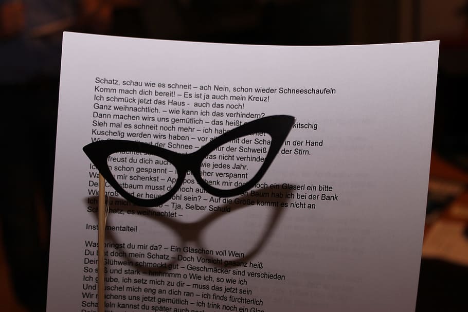 Text, Glasses, Read, Information, Paper, eyeglasses, eyesight HD wallpaper