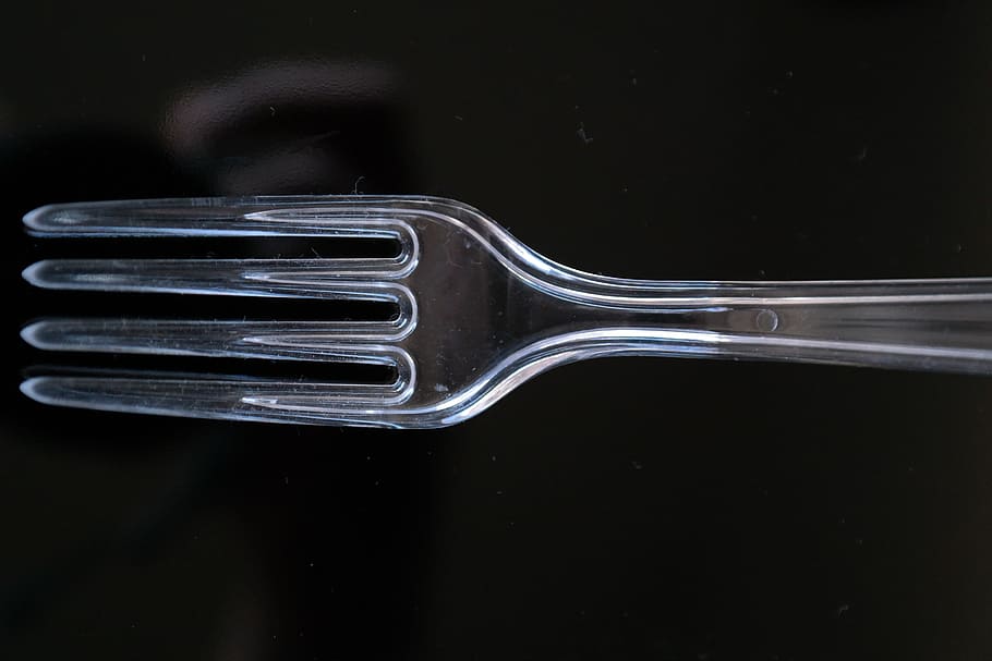 Fork, Plastic Cutlery, plastic fork, transparent, forks, no people HD wallpaper