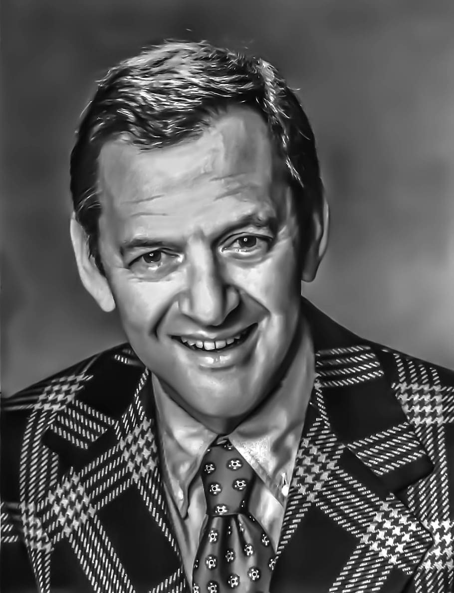 tony randall - male, portrait, film, stage, producer, director, HD wallpaper