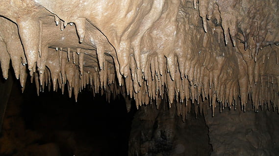 Cave, Dripping, Flowstone, dripping cave, limestone, underground HD wallpaper