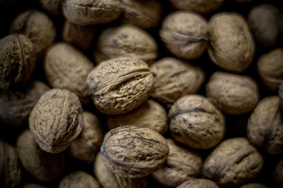 nut, walnut, nuts, walnuts, food, brown, fruit bowl, close HD wallpaper