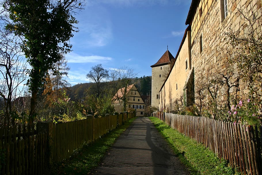 bebenhausen, monastery, away, germany, district, idyllic, place, HD wallpaper