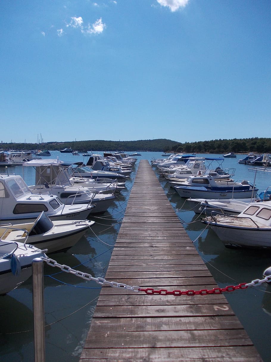 jetty, port, maritime, web, water, boardwalk, pier, boats, anchorage HD wallpaper