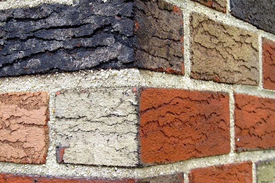 brick, wall, red, brick wall, brick wall background, old, texture HD wallpaper