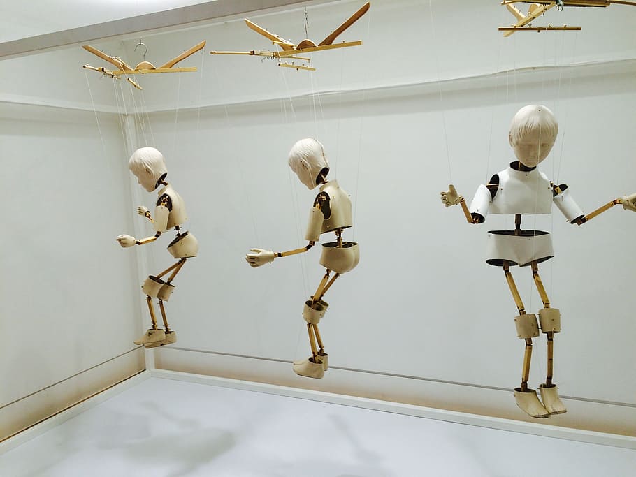 skull, robot, doll, exhibition, wood doll, indoors, human representation HD wallpaper